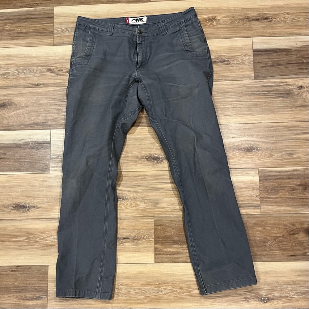 Mountain Khakis Original Pant Gray Broadway Fit 38 Waist 36 Inseam